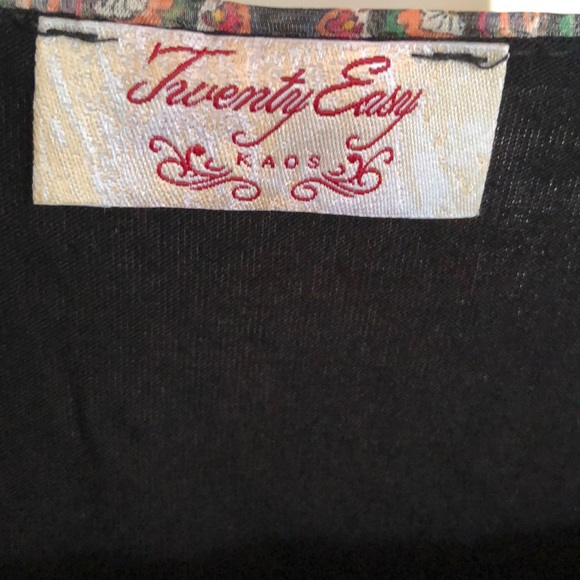 Kaos silk print dress with sheer full sleeves - Picture 2 of 5